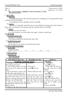 Giáo án Tin học 7 - Phần 1: Bảng tính điện tử - Bài thực hành 5 - Chỉnh sửa trang tính của em - Phan Hữu Hà - Trường THCS Liêng Trang
