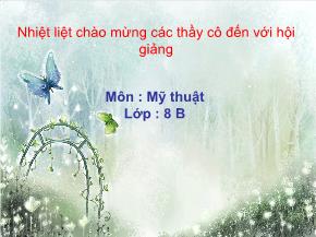 Tiết 9, Bài 9: Vẽ tranh Đề tài ngày nhà giáo Việt Nam