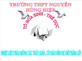 Bài 10: Một số muối quan trọng, phân bón hóa học - Trường THPT Nguyễn Hùng Hiệp