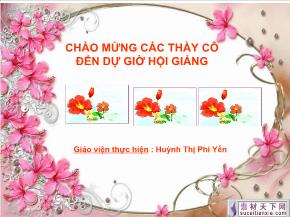 Bài giảng Lịch sử 6 - Bài 10. Những chuyển biến trong đời sống kinh tế - Huỳnh Thị Phi Yến