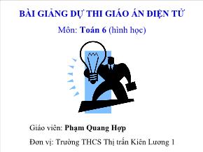 Tiết 5, Bài 5: Tia - Phạm Quang Hợp