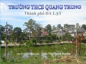 Tiết 97: Tìm một số biết giá trị phân số của số đó - Trần Thị Thanh Hương