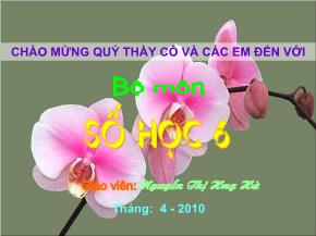 Tiết 98, Bài 15: Tìm một số biết giá trị phân số của số đó - Nguyễn Thị Hưng Hà