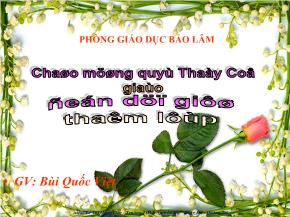 Bài 38: Bài tiết và cấu tạo hệ bài tiết nước tiểu - Bùi Quốc Việt