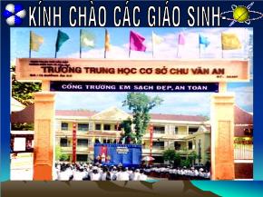 Dấu hiệu chia hết cho 3, cho 9 - Trường THCS Chu Văn An