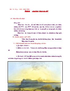 Giáo án Ngữ văn 6, tập 2 - Bức thư của thủ lĩnh da đỏ