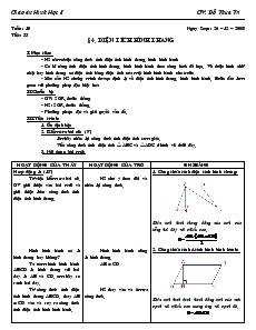Tiết 33, Bài 4: Diện tích tam giác - Đỗ Thừa Trí