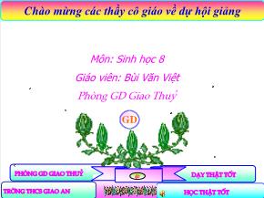 Tiết 38, Bài 36: Tiêu chuẩn ăn uống - Nguyên tắc lập khẩu phần - Bùi Văn Việt