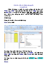 Tin học - Ghi tên tiền tệ (Định dạng số) trong Excel