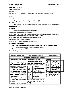 Giáo án Vật lý lớp 9 - Trường THCS Sơn Định - Bài 06: Bài tập vận dụng định luật ôm